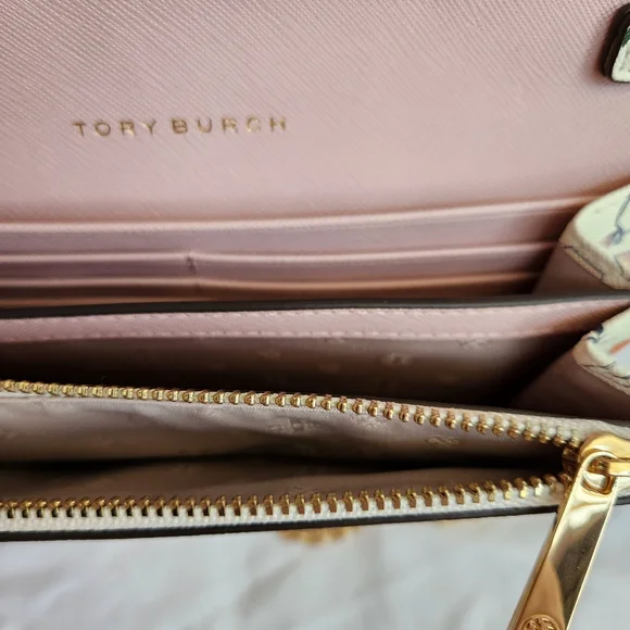 Tory Burch Emerson Poetry Of Things Crossbody Wallet - Picture 6 of 8